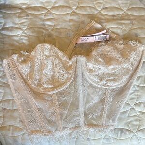 Victoria's Secret Ivory Lace Bandeau